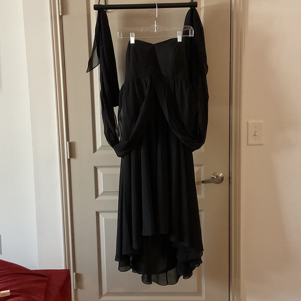 JJs House Black Long Sleeve Dress
